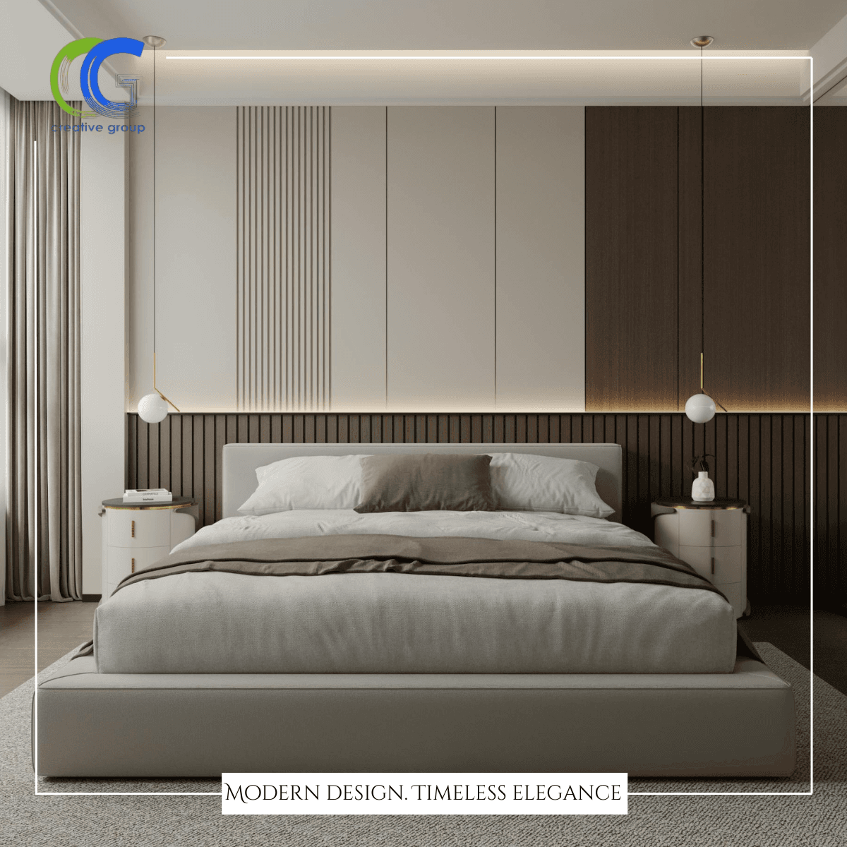 Bedrooms - Custom design by Creative Group Egypt