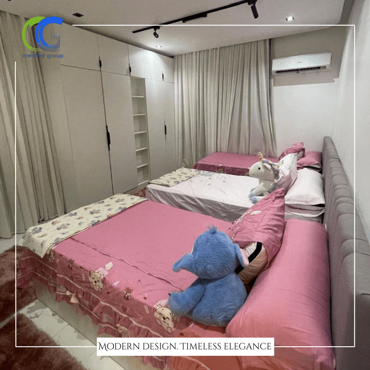 Kids Rooms - Custom design by Creative Group Egypt